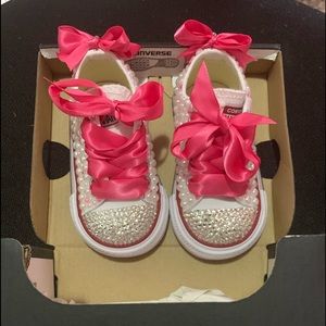 Authentic Converse “ Customized Dazzled”